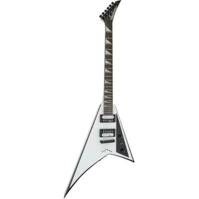 Jackson JS32T Rhoads White w/ Black Bevels - Electric Guitar image 3