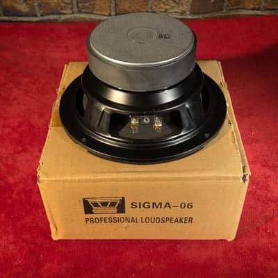 Sigma-06 6”  Professional Loudspeaker w/ Original Box #5 image 1