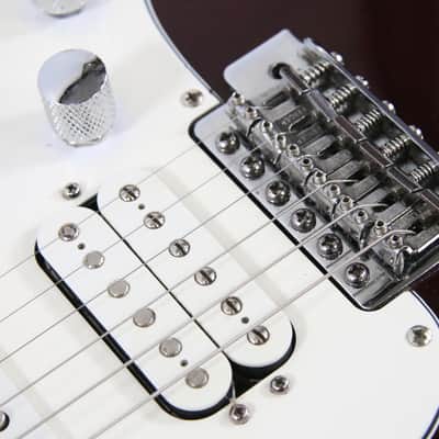 Fender Standard Stratocaster with Maple Fretboard 2000 - Midnight Wine image 13