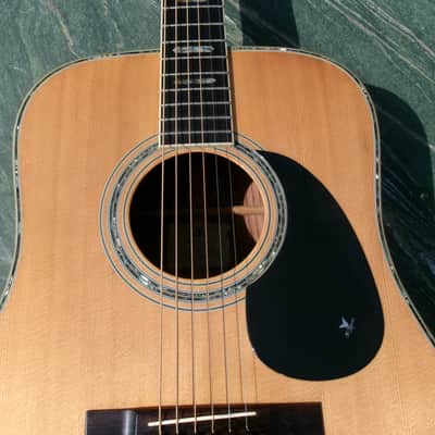 1980 Yairi YW-600 Dreadnought Guitar New Jacaranda Natural+vintage Hard Case image 21