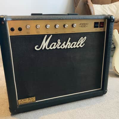 Marshall JCM 800 Lead Series Model 4010 50-Watt Master Volume 1x12 Combo 1980s - Black image 1