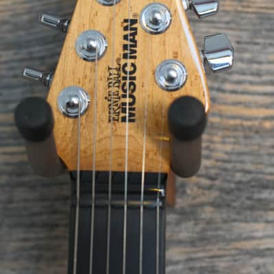 Used Ernie Ball Music Man BFR Albert Lee Guitar - Black Sparkle w/OHSC image 8