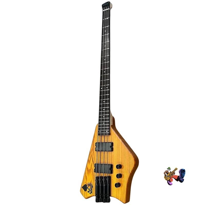 Bootlegger Guitar Ace 4 Long Scale 2024 - Honey Gloss image 1