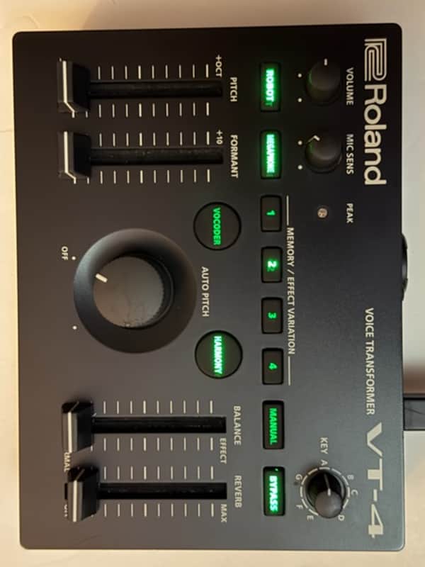 Roland VT-4 Voice Transformer 2018 - Present - Black image 1