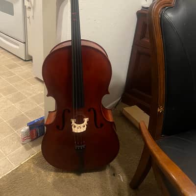 Etude EC10044OF Student Series 4/4 Full-Size Cello Outfit 2010s - Natural image 4
