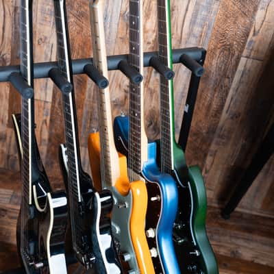 Rok-It Multi Guitar Stand Rack with Folding Design; Holds up to 5 Electric or Acoustic Guitars image 3