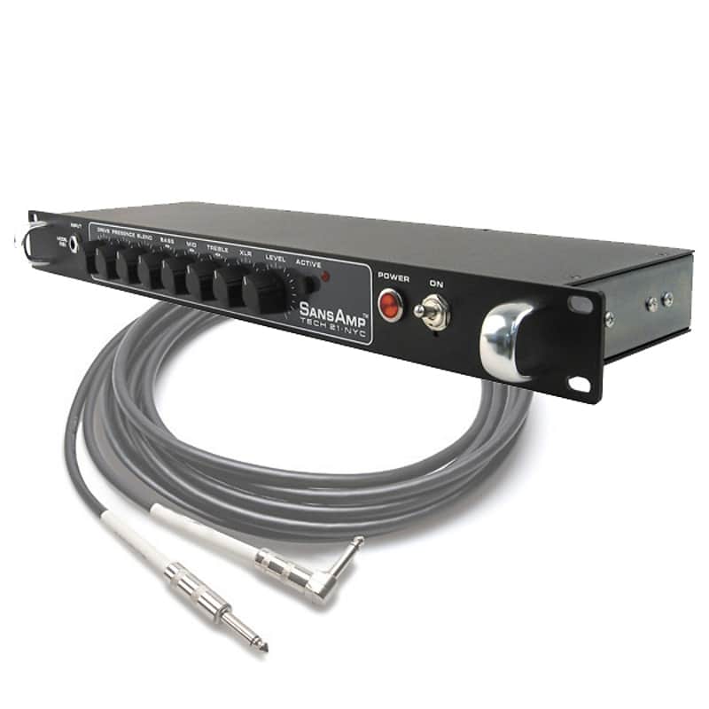 Tech 21 SansAmp RBI Rackmount Bass Preamp | Reverb
