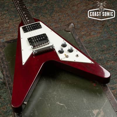 1995 Gibson Flying V '67 w/ Original Case - Cherry | Reverb