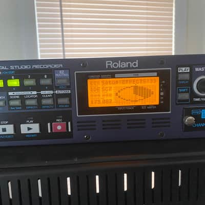 Roland VSR-880 Rackmount Digital Studio Recorder 1999 - 2001 - Blue image 2