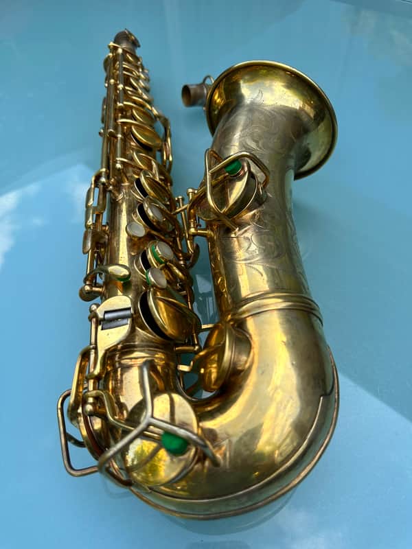 Selmer SBA altosax 1953/54 - Original gold laquer image 1