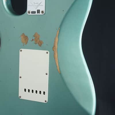 Fender Custom Shop [USED] 2021 Spring Event Limited Edition Re-Order 1957 Stratocaster (Fadad Sherwood Green Metallic) [SN.CZ566897] image 10