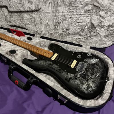 GD Guitars 2026 Super S – Black to Silver Foil Burst | HSH-86 GD Pickups Set | Roasted Flame Maple Neck | Roadrunner Case image 8