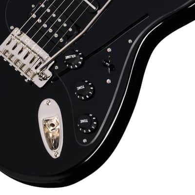 Kramer Pacer Deluxe GT Electric Guitar - Intruder Black image 7