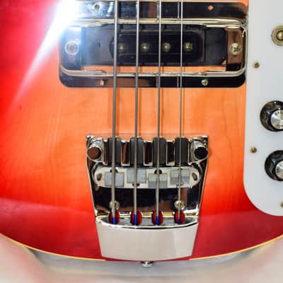 2005 Rickenbacker 4003 4-String Electronic Bass Guitar, JetGlo w/ Case - Previously Owned image 9