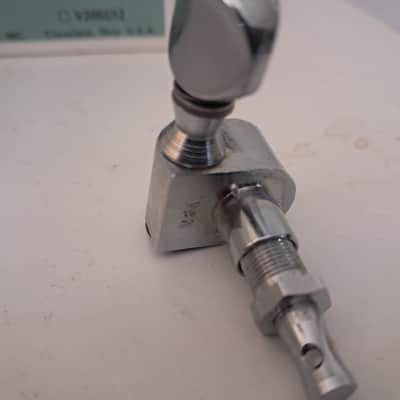 Grover Star logo 205C Mini Rotomatic 3+3 Tuning Machines 1970s - Chrome image 1
