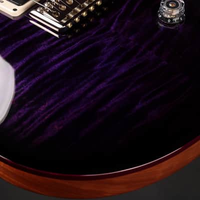 PRS Custom 24 - Dark Violet Smokewrap Burst/Natural Back image 22