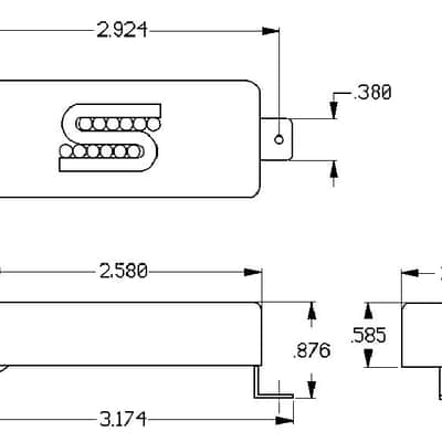 Seymour Duncan SM-1 Vintage Mini Humbucker - Neck image 4