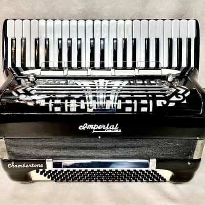 IMPERIAL CHAMBERTONE 3-REED SINGLE TONE CHAMBER ACCORDION #CI21 image 1