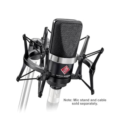 Neumann TLM102-STUDIO-SET Large Diaphragm Studio Microphone with Shockmount - Black image 2