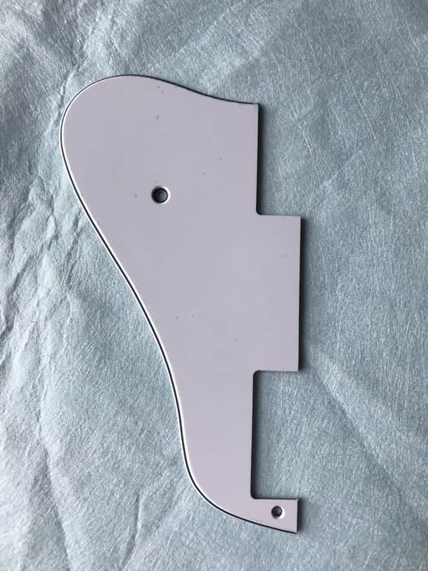 3 Ply White Pickguard Fits Epiphone ES-339 Style Guitar pickguard Scratch Plate image 1