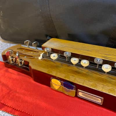Taisho Goto - Nagoya harp.  Keyed lap steel like Japanese instrument with soft image 11