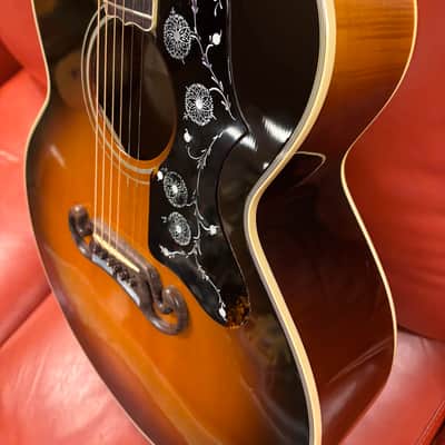 1990 Gibson J-200 Vintage Sunburst image 5