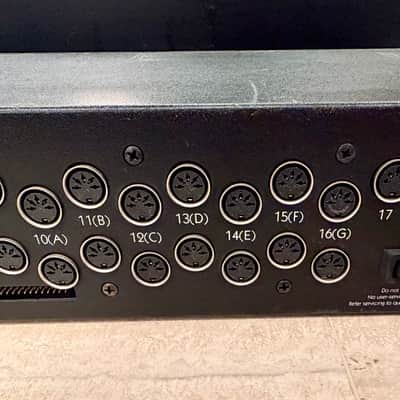Vintage JL Cooper Synapse 16X20 Rack Mount MIDI Routing System, Very Good Condition image 8