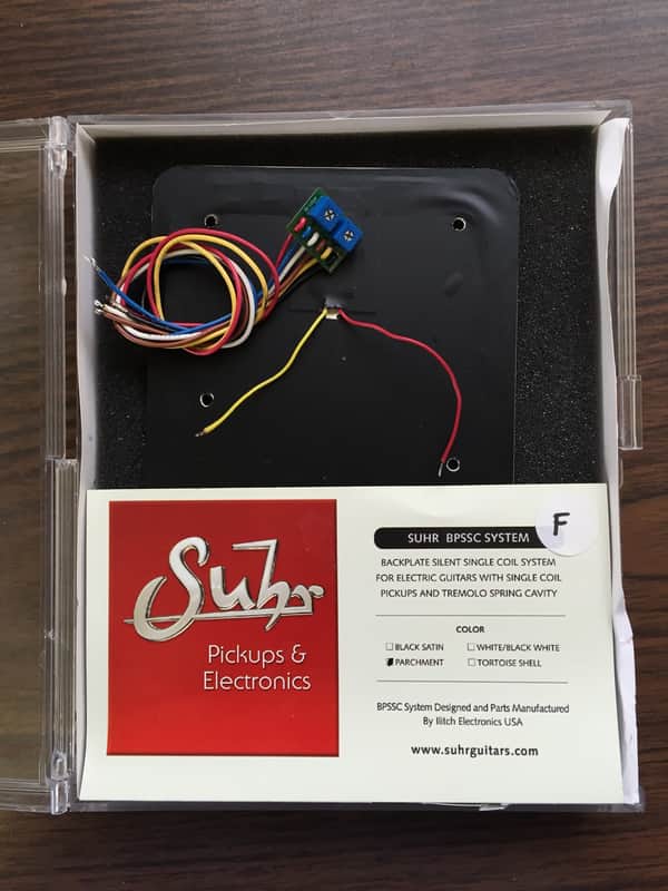 Suhr BPSSC Backplate Silent Single Coil System | Reverb