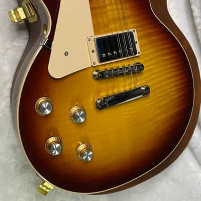 NEW! Gibson Les Paul 60's Standard Iced Tea - Left Handed - Authorized Dealer - Beautiful Flame Maple Top - 10.1 lbs - G07354 image 2