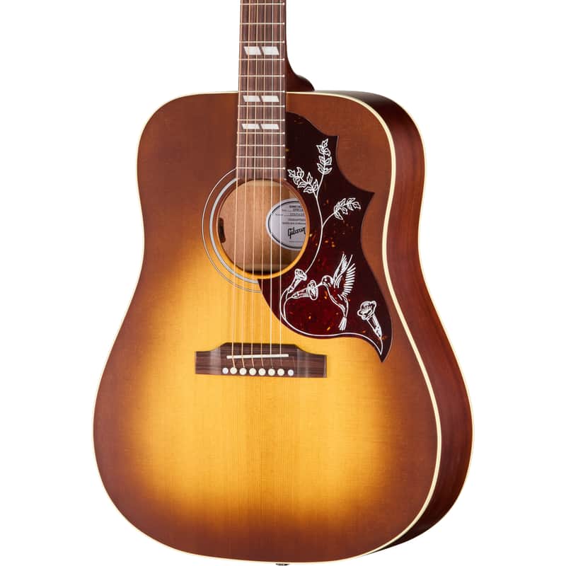 Gibson Hummingbird Special Acoustic Electric Guitar - Satin Honey Burst image 1