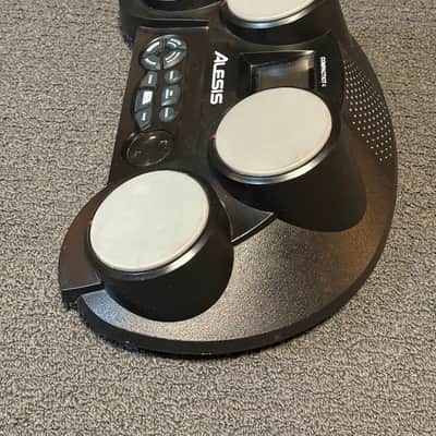 Alesis CompactKit 4 Tabletop Electronic Drum Pad Kit 2010s - Black image 3