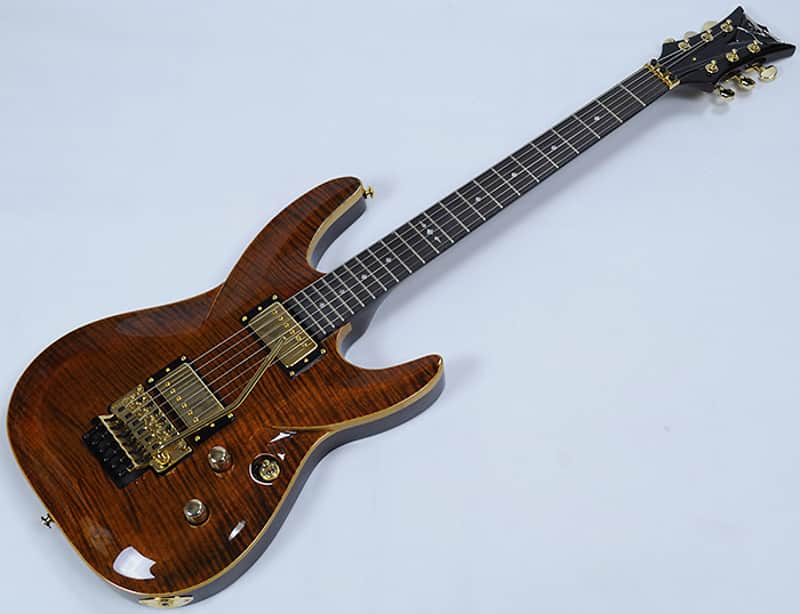 DBZ Barchetta FM-FR Electric Guitar in Tiger Eye! Dean. B. | Reverb