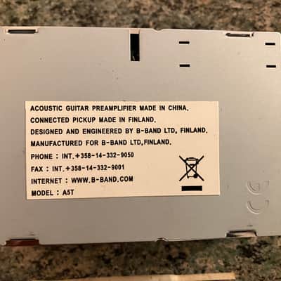 B-Band Transducer Ultra-thin Acoustic Guitar Under Saddle Pickup image 3