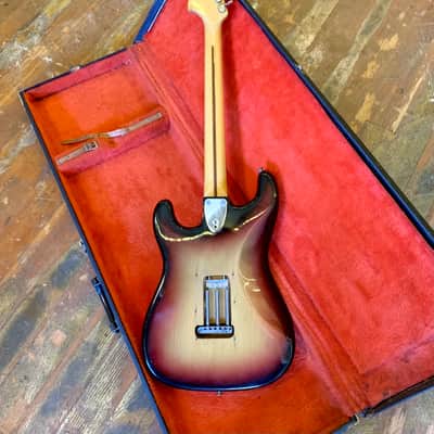 Fernandes Burny Custom strat 1976 Sunburst original vintage mij japan 1970’s Stratocaster image 14