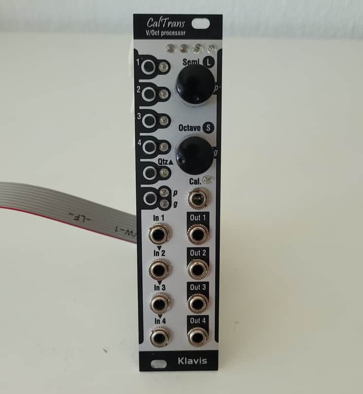 Klavis CalTrans - Quad programmable Volt/Octave calibrator and transposer (Used) [Three Wave Music] image 1