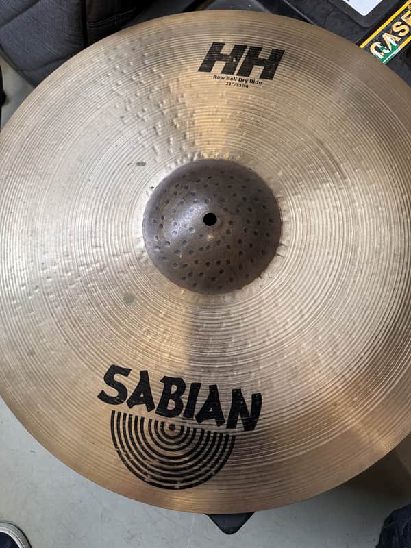 Sabian 21" HH Hand Hammered Raw Bell Dry Ride Cymbal image 1