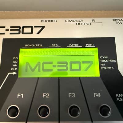 Roland MC-307 Groovebox 2000s - Silver and Black image 8