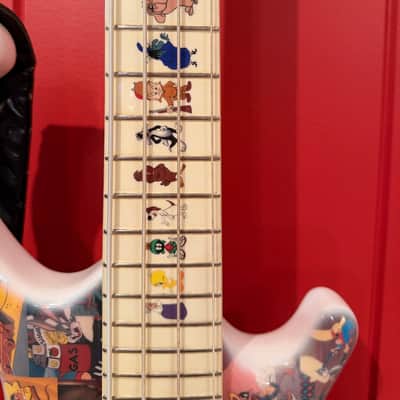 Jens Ritter Custom 4 String Bass 2015 -Looney Tunes image 20