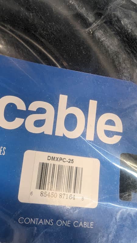 DMX and PowerCon in 1 cable - lighting solution image 1