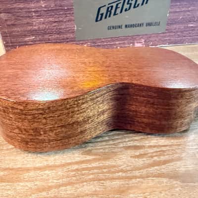 Gretsch SOPRANO UKELELE LATE 1940S NATURAL MAHOGANY With Original Box image 9