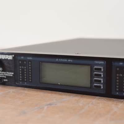 Shure UR4D Dual Wireless Receiver - J5 Band 578-638 MHz (church owned) CG00L1R image 4