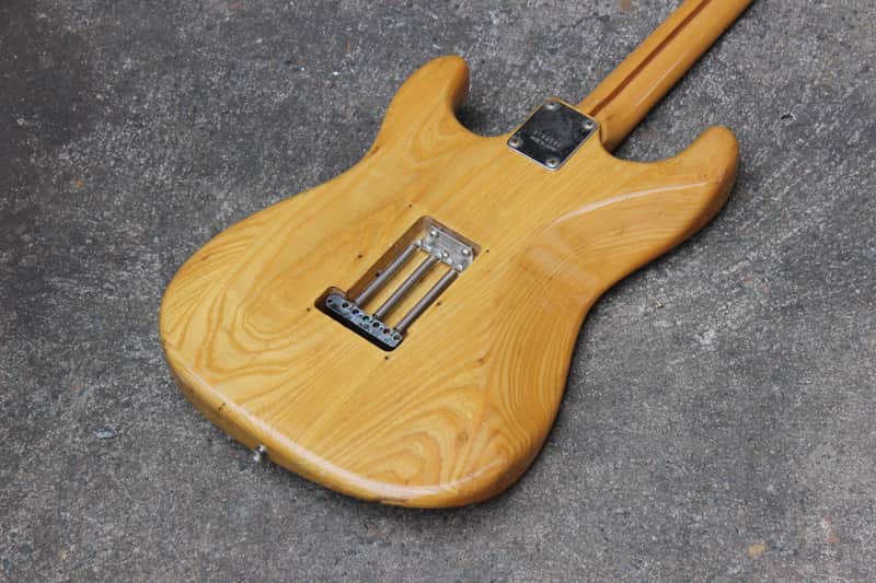 1978 Greco SE-600 Sparkle Sounds Stratocaster (Natural Ash) w/Hard