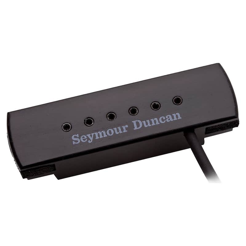 Mint Seymour Duncan SA-3XL Woody XL Acoustic Soundhole Pickup - Instant Mounting Magnetic Soundhole Pickup for Standard Steel String Acoustic Guitars - Black image 1