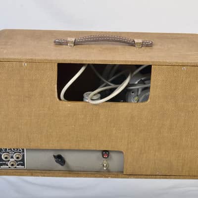 Vintage Vega Model 112 Tube Amplifier – Serviced, Original Speaker, 1940's image 8