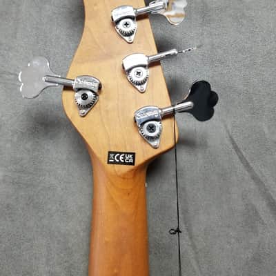 Sadowsky MetroExpress Hybrid P/J 5 String Bass Roasted Maple Candy Apple Orange image 6