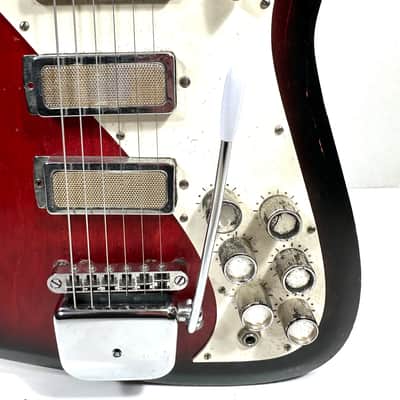 Kay Vanguard II Triple Pickup 1961 - 1966 - Redburst image 4