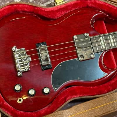 Gibson SG Standard Bass Guitar Short Scale Heritage Cherry New Unplayed Auth Dlr 7lb 6oz #081 image 1