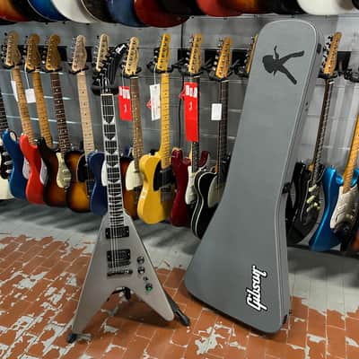 Gibson   Dave Mustaine Signature Silver Metallic Sparkle image 9