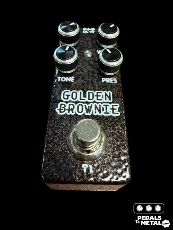 【10525】 Xvive GOLDEN BROWNIE Xvive XT1 Golden Brownie Distortion | Reverb