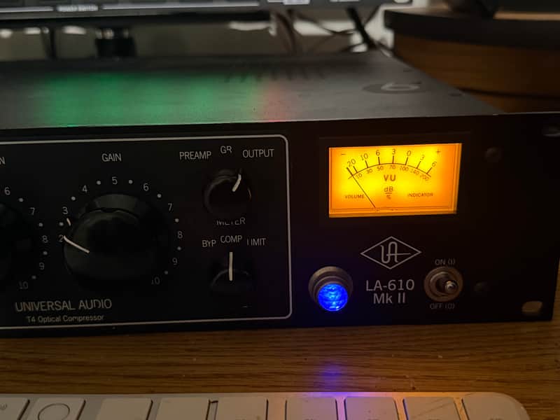 Universal Audio LA-610 MkII Tube Channel Strip 2008 - Present - Black image 1
